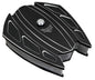 STYLE TRACK XS BILLET AIR CLEANER - BLACK ONYX