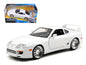 Brian's Toyota Supra White "Fast & Furious" Movie 1/24 Diecast Model Car by Jada  free shipping USA