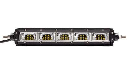 KC Hilites 10 In C-Series LED- 4-Lights - 50W Flood Beam - For M-RACKS