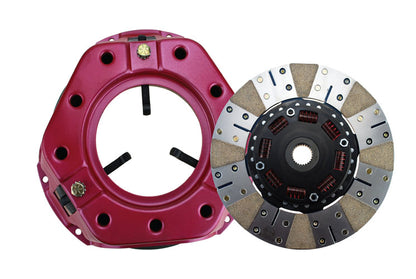 RAM Clutches Powergrip 550HP Street Performance Organic/Metallic Clutch Kit Ford 10.5 X 1 1/8-26 Spline  - 98502T