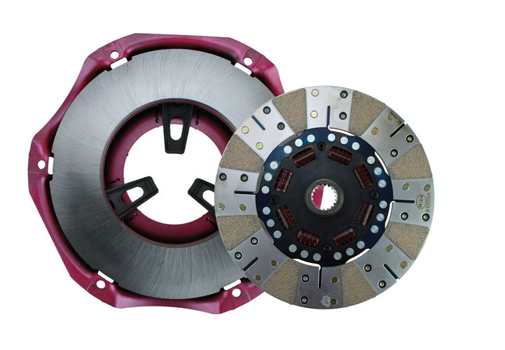 RAM Clutches Powergrip HD 650HP Street Performance Metallic Clutch Ki Dodge/Chrysler 10.95 X 1 3/16-18 Spline - 98503HD