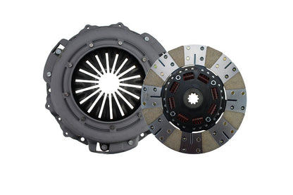 RAM Clutches Powergrip 550HP Street Performance Organic/Metallic Clutch Kit 1996-1999 Mustang 'King Cobra' 10.5 X 1 1/16-10 Spline  - 98882