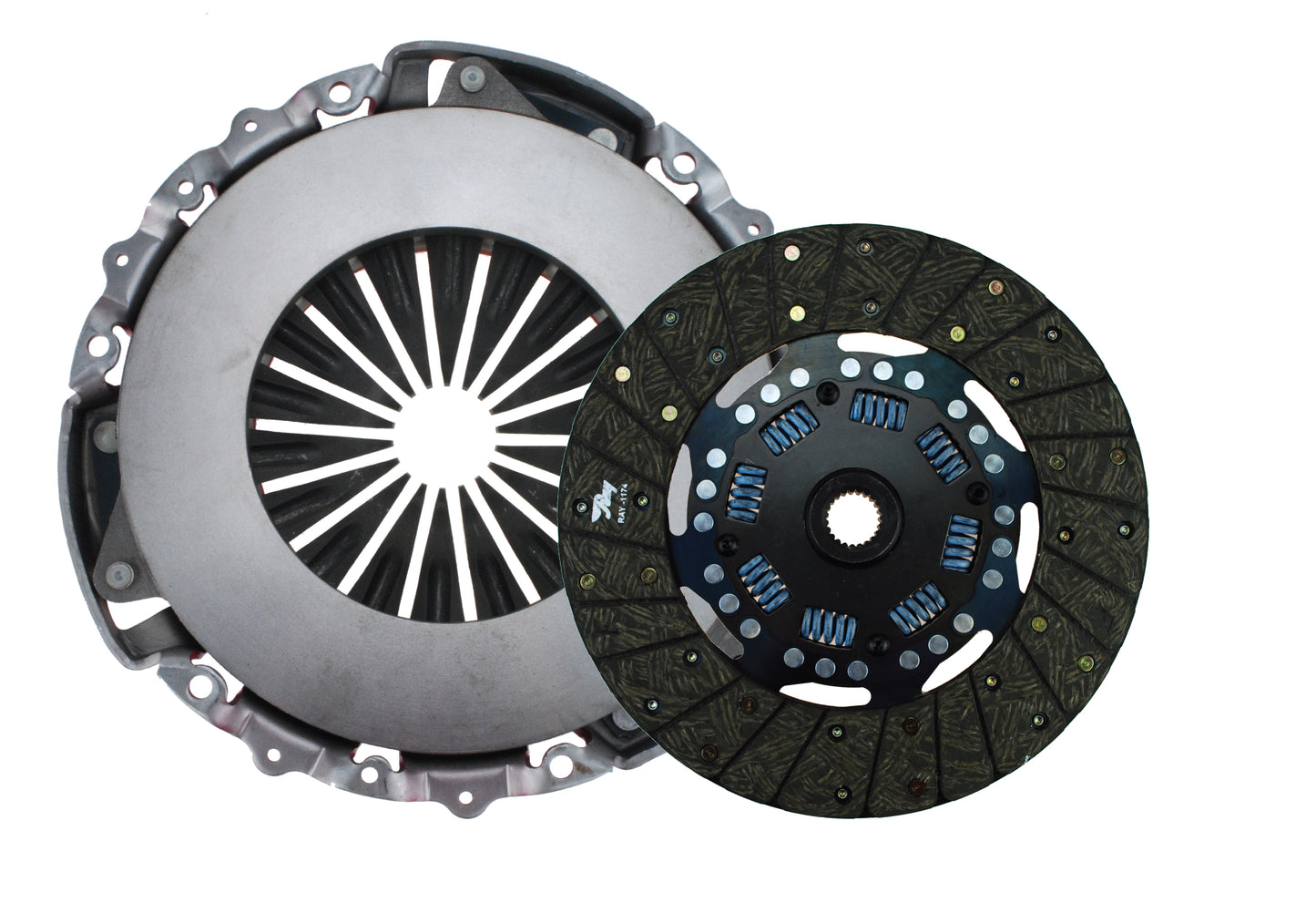 RAM Clutches Powergrip 550HP Street Performance Organic/Metallic Clutch Kit 2011-2017 Mustang 10.5 X 1-23 Spline  - 98956