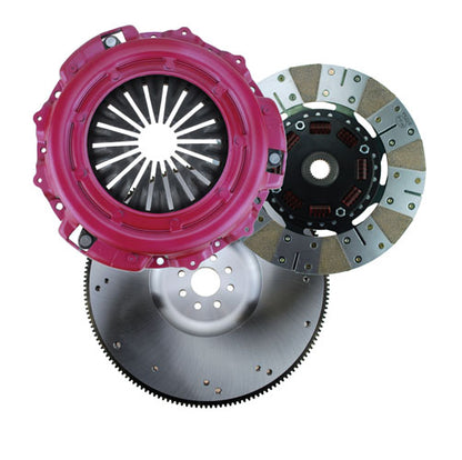 RAM Clutches Powergrip HD 650HP Street Performance Metallic Clutch Kit With Flywheel 2011-2017 Mustang 10.5 X 1 -23 Spline  - 98956HFW