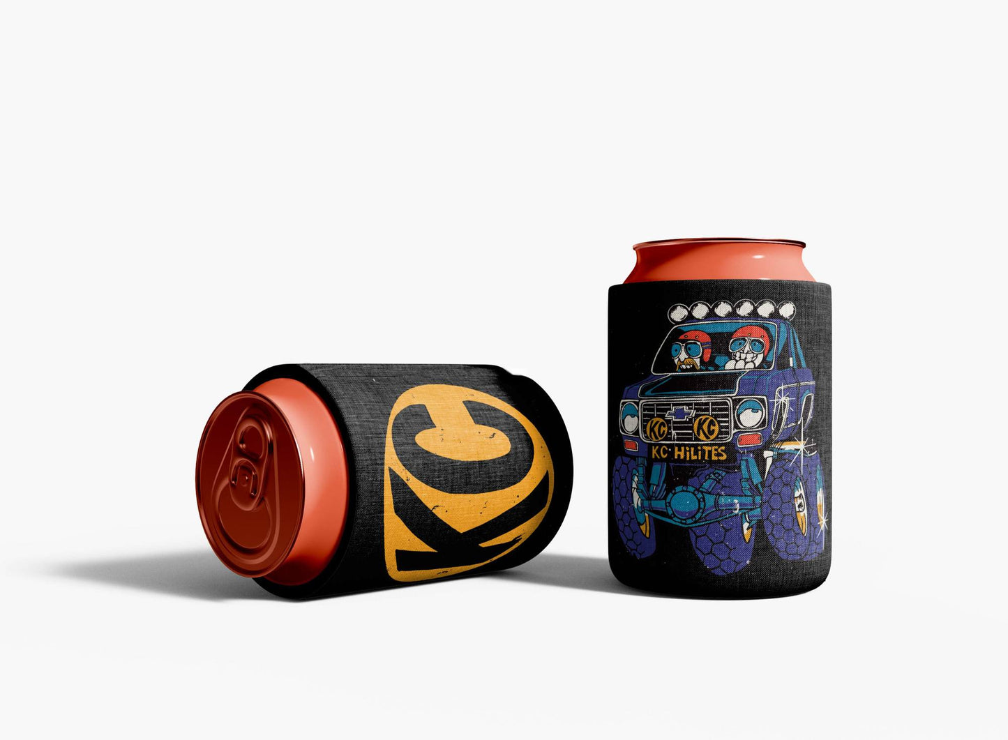 KC Hilites BLACK KOOZIE RETRO BAJA TRUCK PN:9946