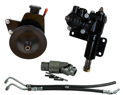 Borgeson - Steering Conversion Kit - P/N: 999063 - Mopar Complete Power Steering Conversion Kit. Fits 70-72 Mopars With 1-1/8in. Pitman Shaft And 318/340/360. Includes All Necessary Components For Conversion.