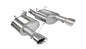 Corsa Performance 11-14 Ford Mustang GT/Boss 302 5.0L V8 Polished Xtreme Axle-Back