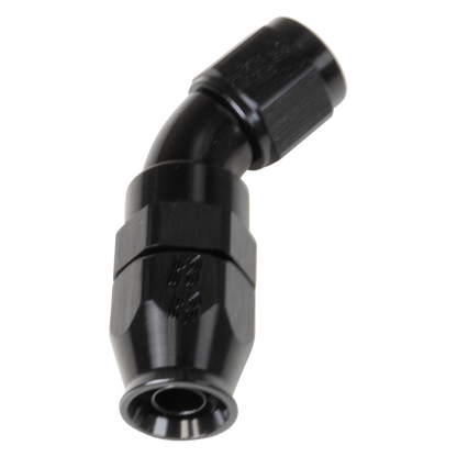 Black 45 -6 Pro PTFE Hose End
