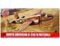 Level 3 Model Kit North American B-25C/D Mitchell Bomber Aircraft with 2 Scheme Options 1/72 Plastic Model Kit by Airfix  free shipping USA