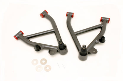 BMR Suspension - A-arms Lower DOM Non-adjustable Polyurethane Bushings No Spring Pocket - AA007H