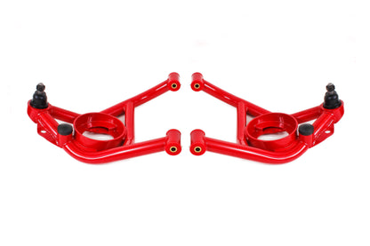 BMR Suspension - A-arms Lower DOM Non-adjustable Polyurethane Bushings - AA014R