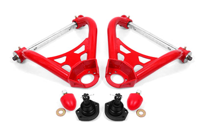 BMR Suspension - A-arms Upper DOM Non-adjustable Polyurethane Bushings Stock Spindles - AA017R