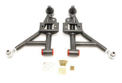 BMR Suspension - A-arms Lower DOM Adjustable Polyurethane/Rod End Combo 1 In. Lowering - AA020H