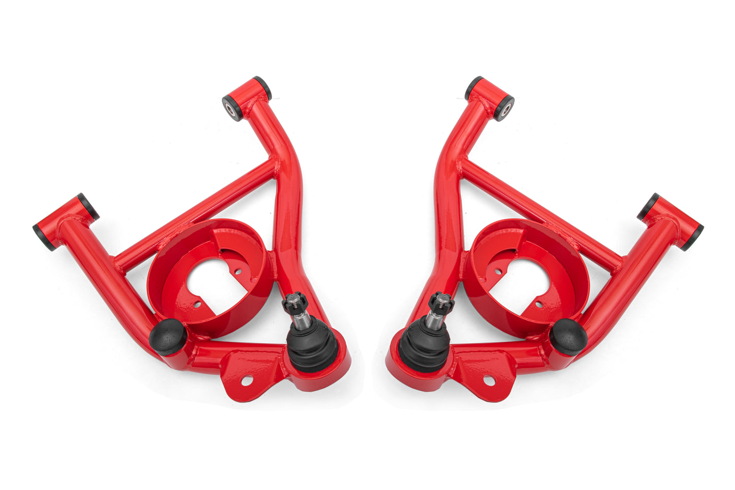 BMR Suspension - A-arms Lower DOM Non-adj Delrin Bushings Spring Pocket - AAL331R