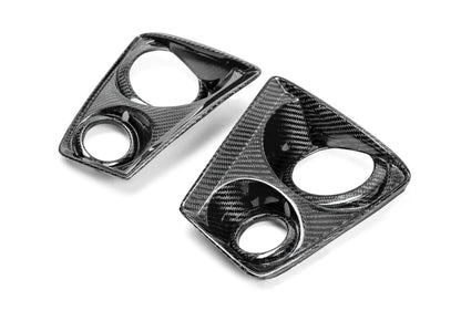Anderson Composites AC-FLS14CHCAM Type-ZL Carbon Fiber Fog Light Bezels For 2012-2015 Chevrolet Camaro ZL1