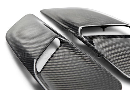 Anderson Composites AC-HV15FDMUGT-OE Type-OE Carbon Fiber Hood Vents For 2015-2017 Ford Mustang GT