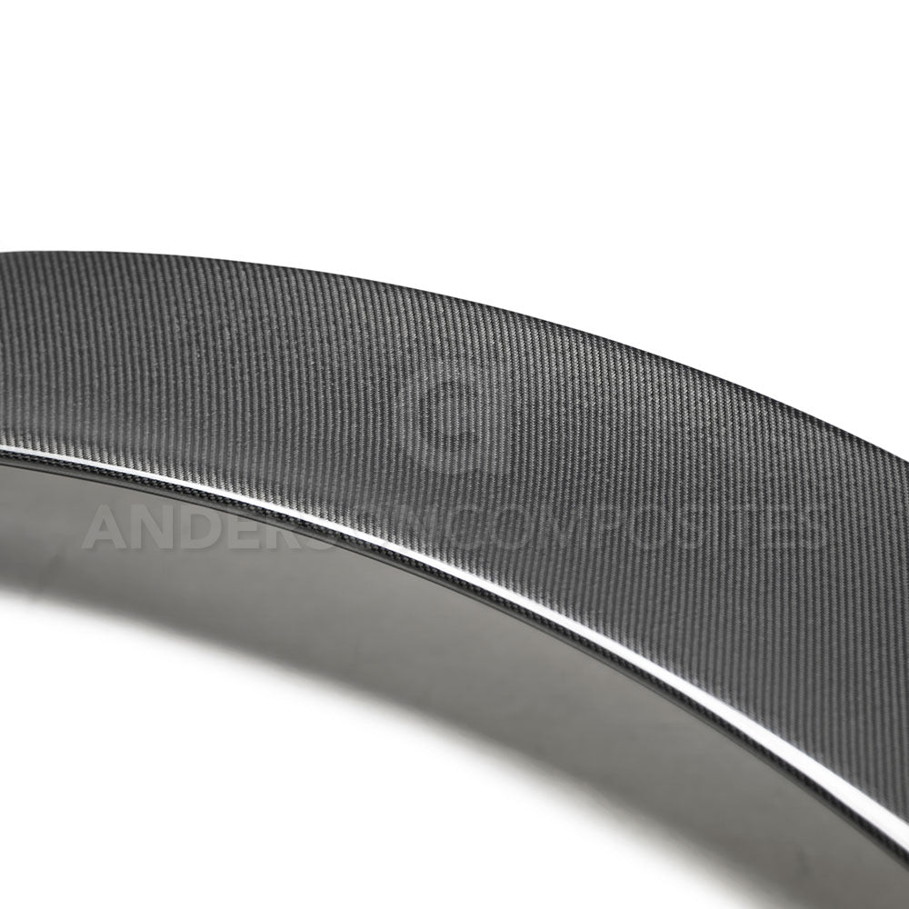 Anderson Composites AC-RS15FDMU350-OE Type-OE Carbon Fiber Rear Spoiler For 2015-2019 Ford Mustang Shelby GT350R