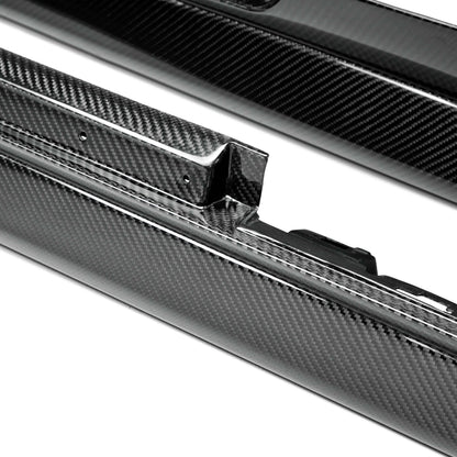 Anderson Composites AC-SS1011CHCAM-ZL Type-ZL Carbon Fiber Side Rocker Panels For 2012-2015 Chevrolet Camaro ZL1