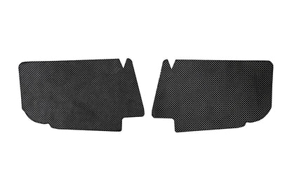 Pair Of Black Aluminum Exhaust Cavity Rear Wheel Self-adhesive Heat Wrap