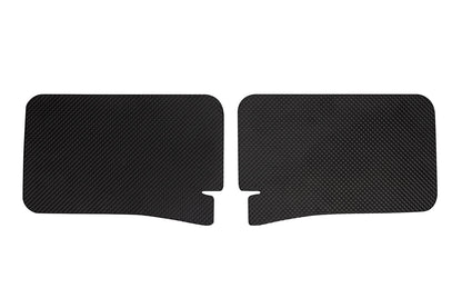 Pair Of Black Aluminum Exhaust Cavity Rear Wheel Self-adhesive Heat Wrap