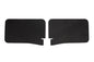 Pair Of Black Aluminum Exhaust Cavity Rear Wheel Self-adhesive Heat Wrap