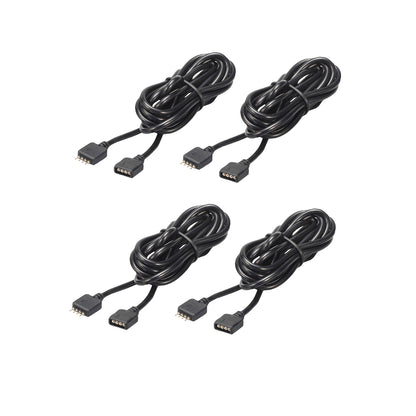 TYPE S Extension Cables For Plug & Glow Vehicle LED Lighting 4x24 In.