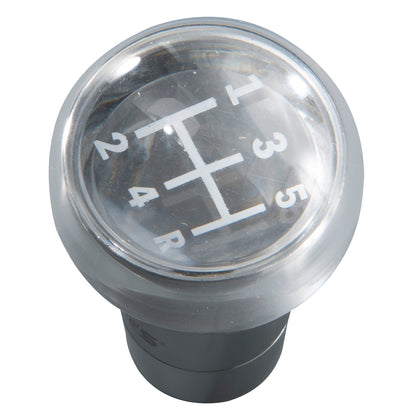 TYPE S Manual Trans Shift Knob With  Gear Pattern Inserts & LED-backlighting