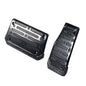 Carbon Fiber Pedal Pads Black Automatic