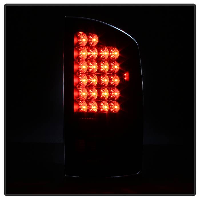 Spyder Dodge Ram 02-06 1500/Ram 2500/3500 03-06 LED Tail Light Black Smoke ALT-YD-DRAM02-LED-BSM 5078094