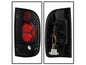 Spyder Toyota Tacoma 01-04 Euro Style Tail Lights - Black (SKU #5007834)