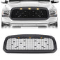 American Modified Mesh Grille W/ Amber Lights Matte Black - AMDEBA00102