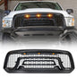 American Modified Rebel Style Front Grille W/ Amber Glossy Black - AMDEBA00140