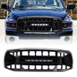 American Modified Armor Grille With Off-Road Lights - Glossy Black - AMDEBA00152
