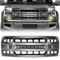 American Modified Armor Grille With LED Off-Road Lights - Matte Black - AMFMAA00114
