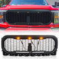 American Modified Mesh Grille With Amber Lights - AMFMAA00122