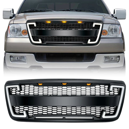American Modified Raptor Style Grille With DRL And Sequenal Turn Signal - AMFMAA00123