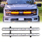 American Modified LED Grille DRL W/ Sequential Turn Signal Clear Lens - AMFMAA00185