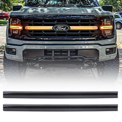 American Modified LED Grille Amber Lights W/ Sequential Turn Signal - AMFMAA00191
