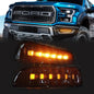 American Modified Front Daytime Running Lights With Sequenal Turn Signal - AMFMAC00801