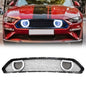 American Modified Mach 1 Style Front Upper Grille With DRL And Turn Signal Lights - AMFMCA00612