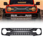 American Modified Tomahawk Grille - Matte Black - AMFMEA00103