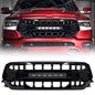American Modified Armor Grille W/Off-Road Lights Glossy Black - AMFMEA00112