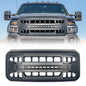 American Modified Armor Grille With LED Off-Road Lights - Matte Black - AMFMFA00105