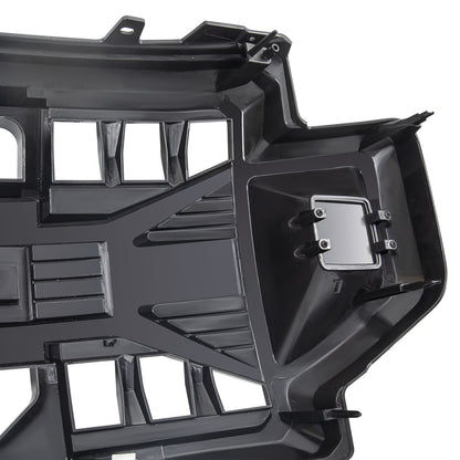 American Modified Armor Grille W/ Off-Road Lights Glossy Black - AMFMFA00120