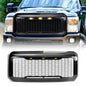 American Modified Raptor Style Mesh Grille With Amber Lights - AMFMFA00125