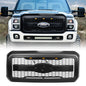 American Modified Raptor Style Mesh Grille With Amber Lights And Emblem Base - AMFMFA00126