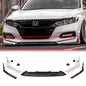 American Modified Aerodynamic Front Lip Spoiler White - AMHMBA00201