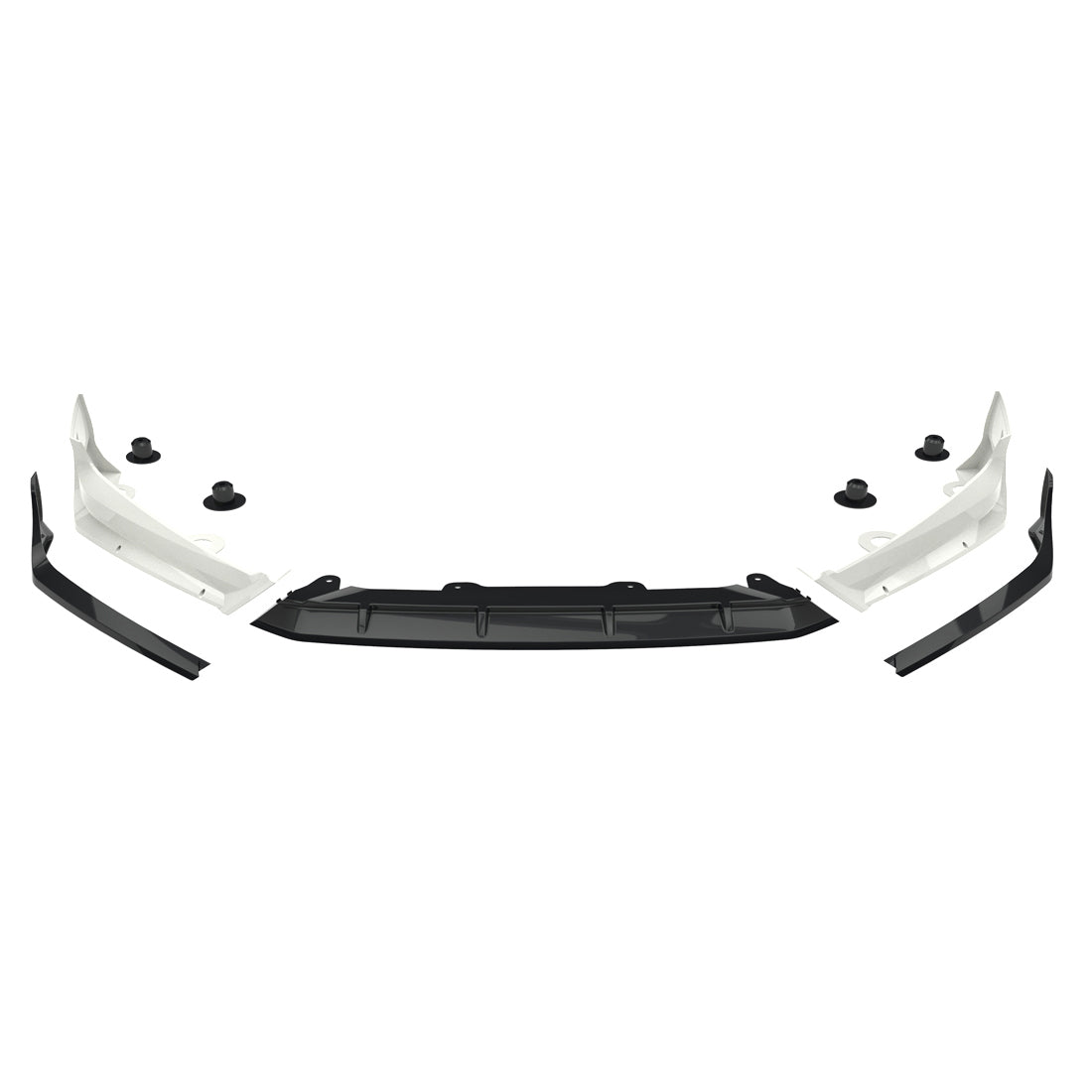 American Modified Aerodynamic Front Lip Spoiler White - AMHMBA00201