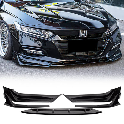 American Modified Aerodynamic Front Lip Spoiler Black - AMHMBA00209