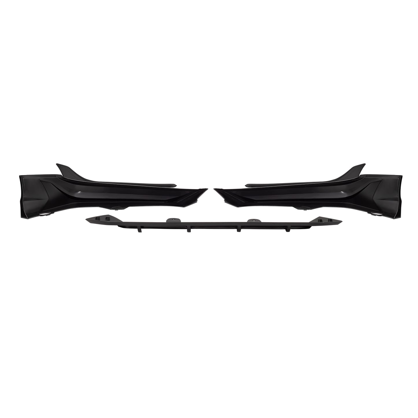 American Modified Aerodynamic Front Lip Spoiler Black - AMHMBA00209